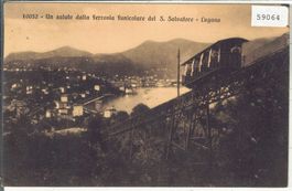 Un saluto dalla Ferrovia Funicolare del San Salvatore - Luga