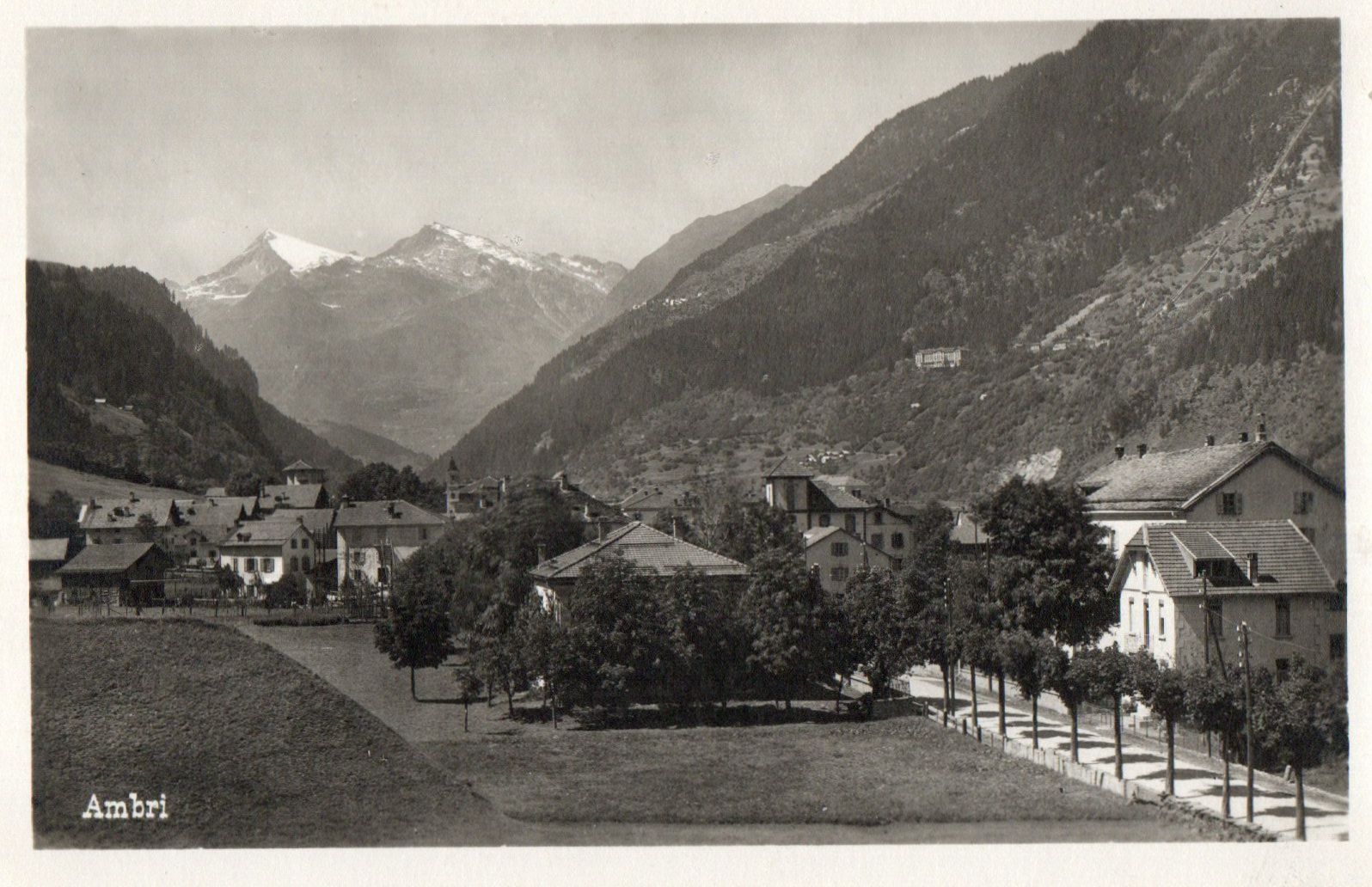Cartoline postali: Ambrì – Usato da Melano venduto da pisonsdro
