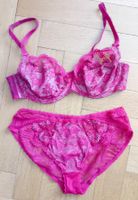 Ensemble dentelle rose Fantasie : 80D + slip 44