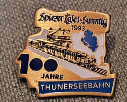 B139 - Pin 100 Jahre Thunerseebahn Spiez