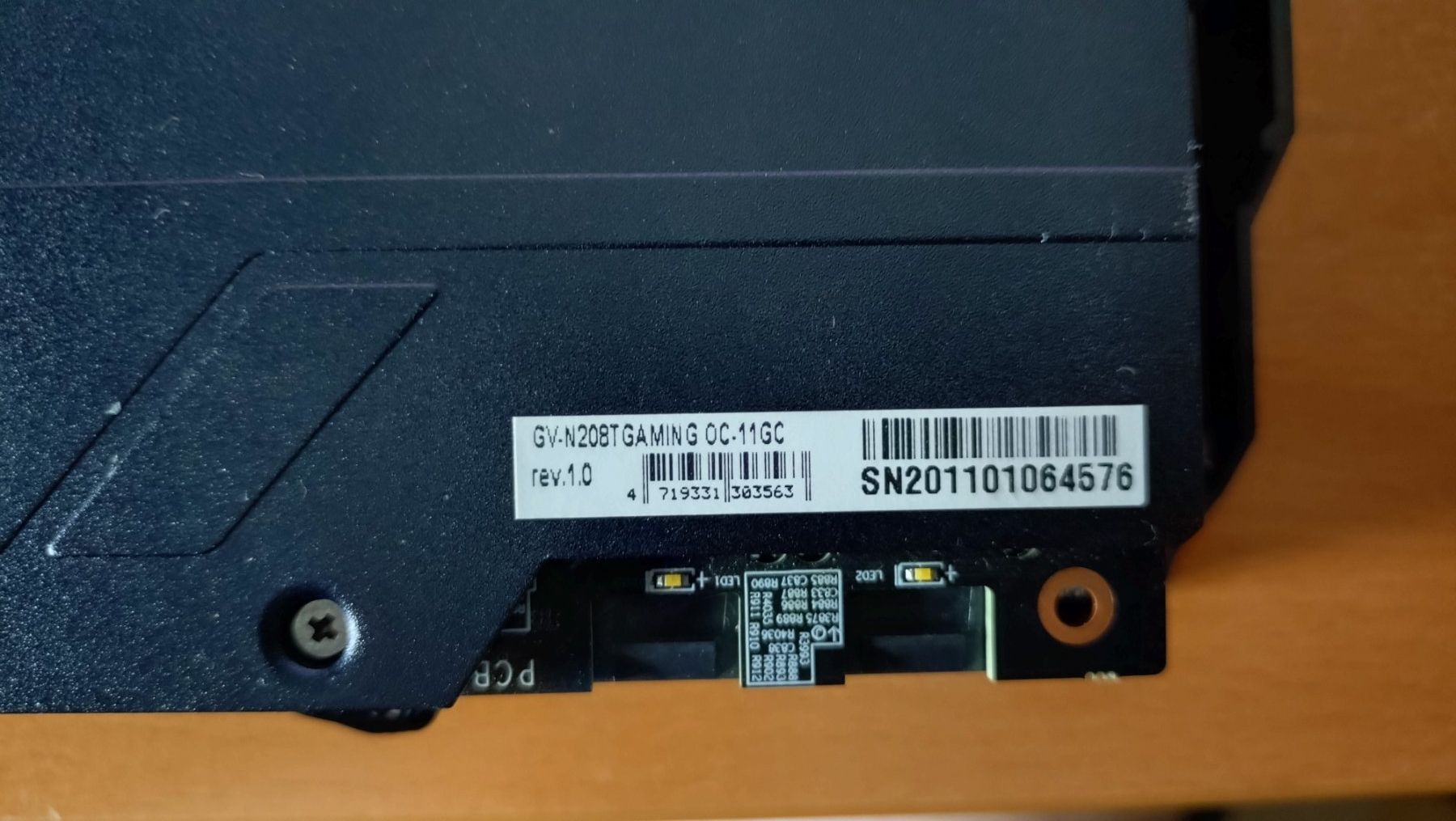 Schede grafiche: Gigabyte RTX 2080 TI – Difettoso da Thalwil venduto da jkrebser 2