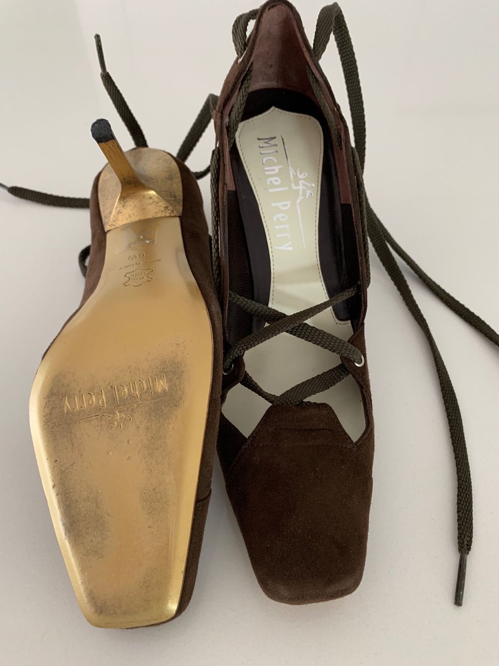 Scarpe da donna: MICHEL PERRY escarpins 36/36,5 – Nuovo (secondo la descrizione) da Morges venduto da Imade1 2