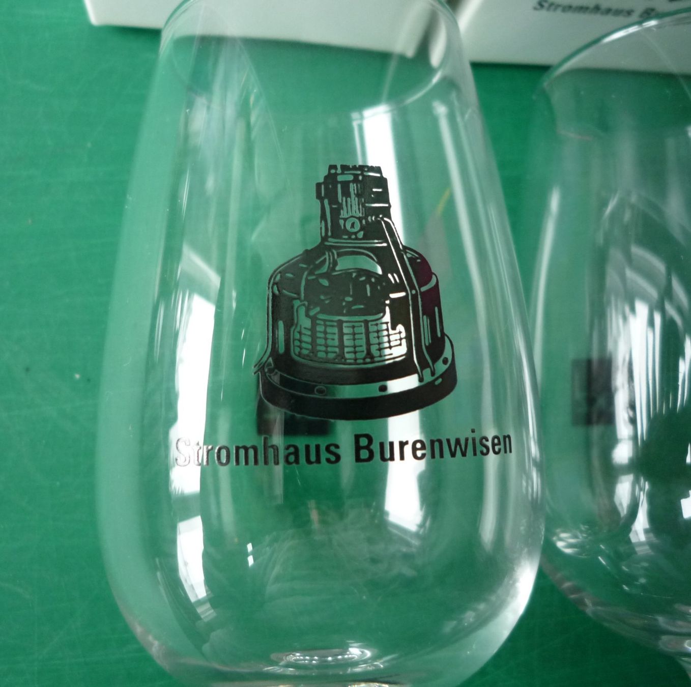 Bicchieri: 2 Weingläser "Stromhaus Burenwisen" – Nuovo e nell'imballaggio originale da Rafz venduto da Sonnenblume305 1