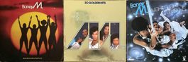 Boney M 3 LP's - Nightfight To Venus, Boonoonoonoos & The Ma