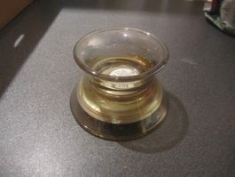 Kerzenständer braun, Glas