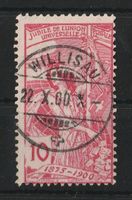 UPU 1900 78 B schöner Vollstempel WILLISAU  22.XI.00.