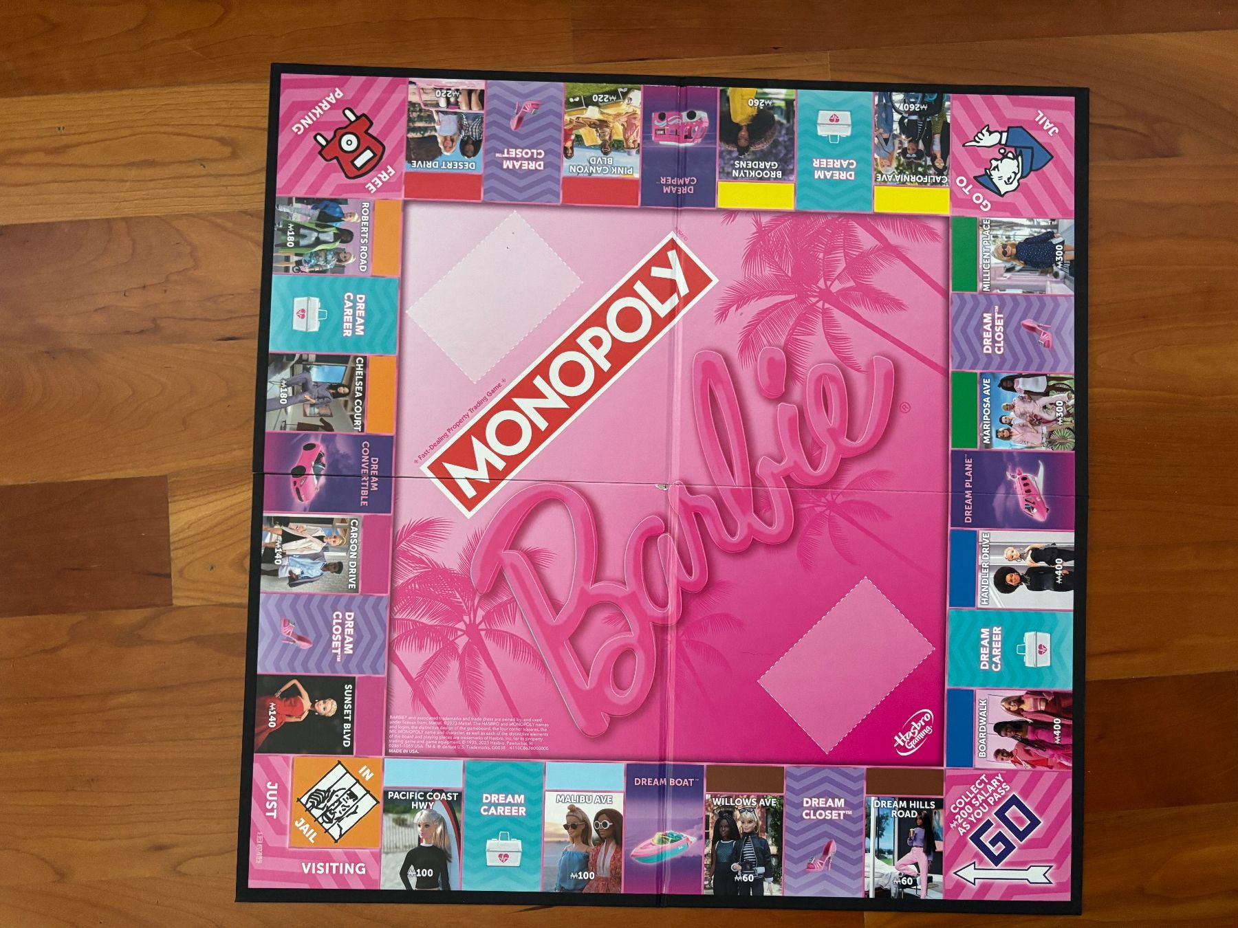 Hasbro Giochi: Monopoly Barbie USA Version englisch komplett TOP – Usato da THERWIL venduto da Fcbbasel 2