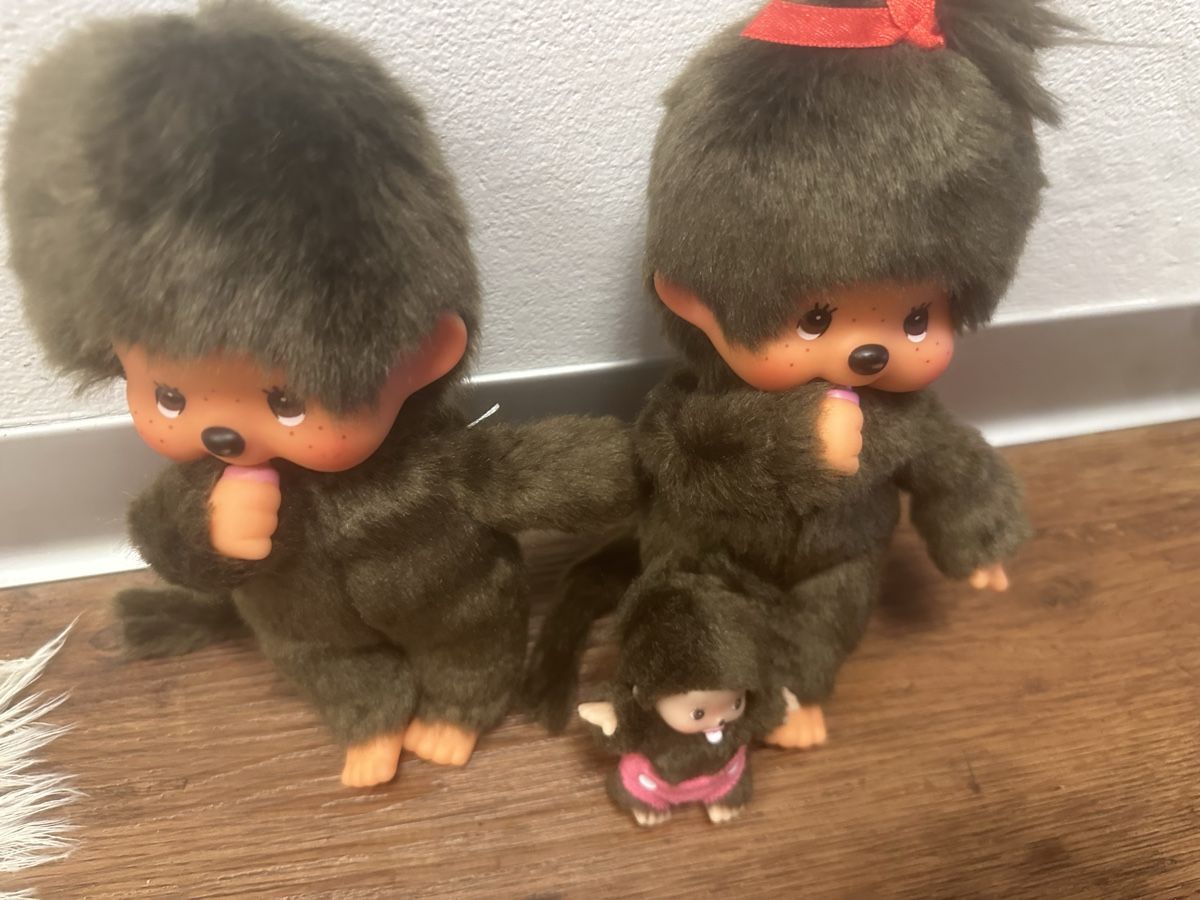 Monchhichi Giocattoli: Monchichi Familie – Usato da Herbriggen venduto da Sehrazade