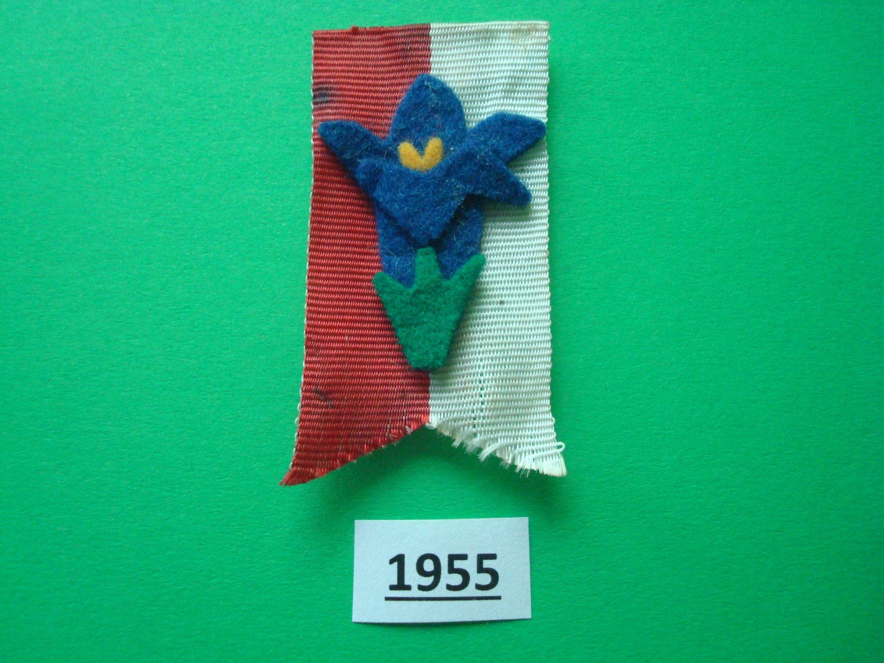 Placchette & Badge: Abzeichen 1. August 1955 – Usato da Riehen venduto da Baerewaegli