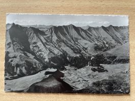 Alte Postkarte Blick v. Metschhorn, Elsigenalp, Niesenkette