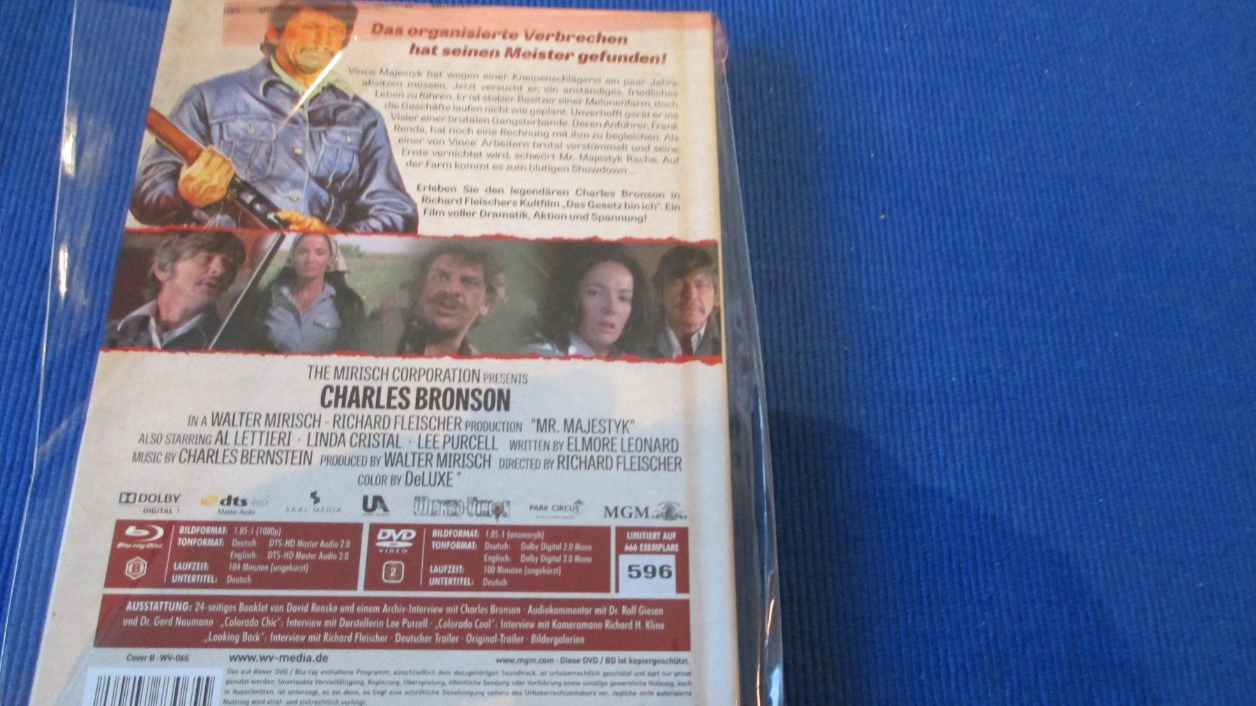 Tutti i DVDs: Mediabook Das Gesetz bin Ich/ Mega RARES Cover – Nuovo (secondo la descrizione) da Wattenwil venduto da Firebird1 3
