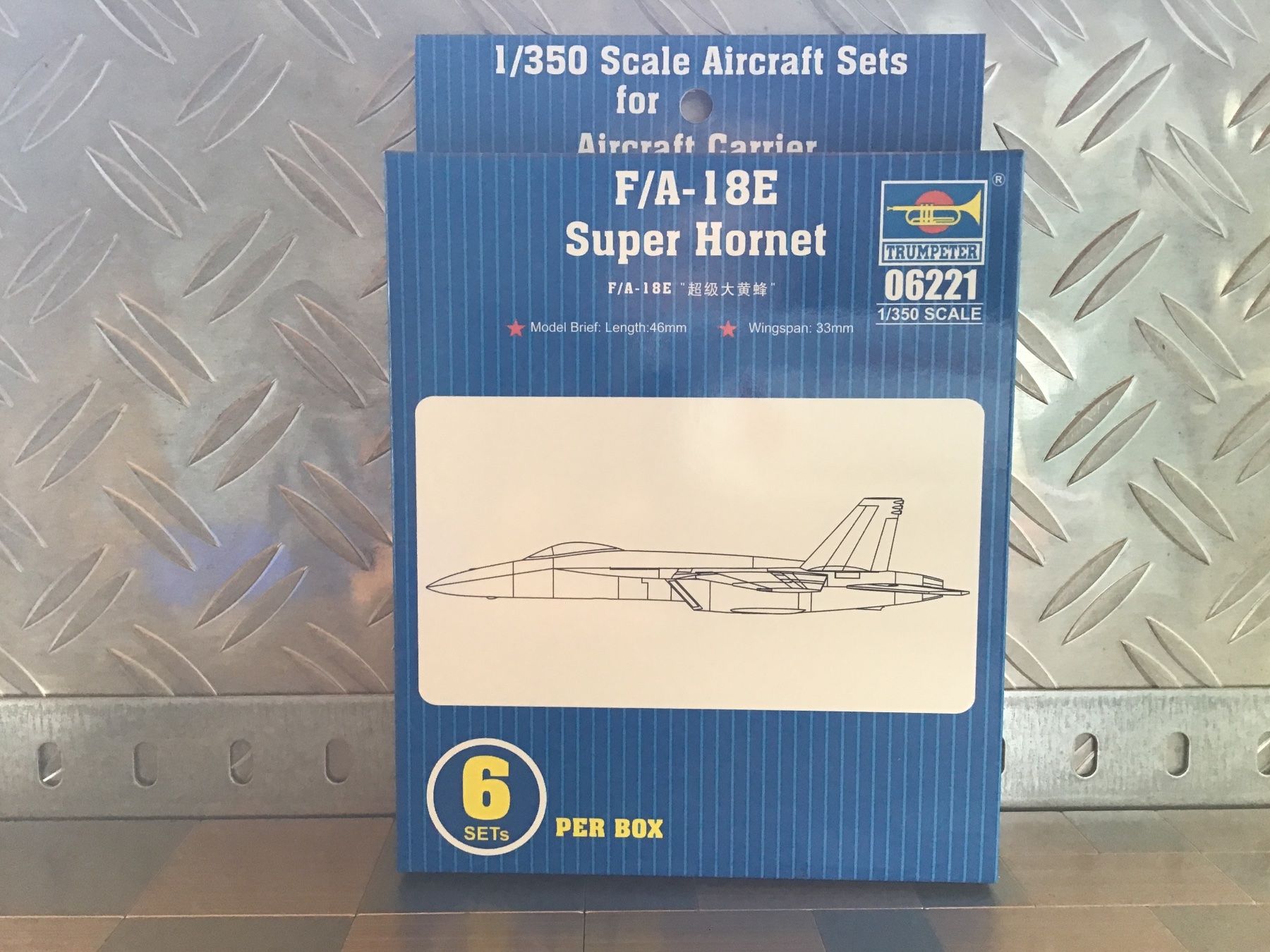 Kit di modellismo & Modellini statici: TRUMPETER F/A-18E SUPER HORNET 6SETS PER BOX 1/350 – Nuovo (secondo la descrizione) da Männedorf venduto da Spezial-Modelle