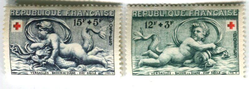 Tous les timbres: Briefmarken "Rotes Kreuz". Frankreich – Neuf avec emballage d'origine à Basel par Butsch5