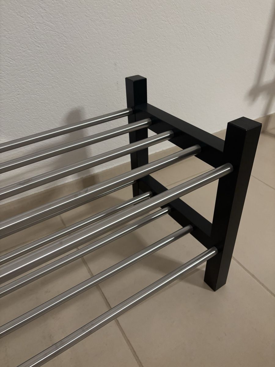 Allestimento di negozi e stand fieristici: IKEA Schuhgestell TJUSIG schwarz – Usato da Frick venduto da luc_ss6w 2