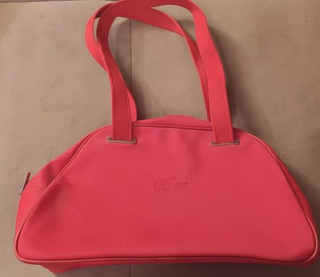 Lacoste Tasche, Rot, Damen Handtasche, Top Zustand!