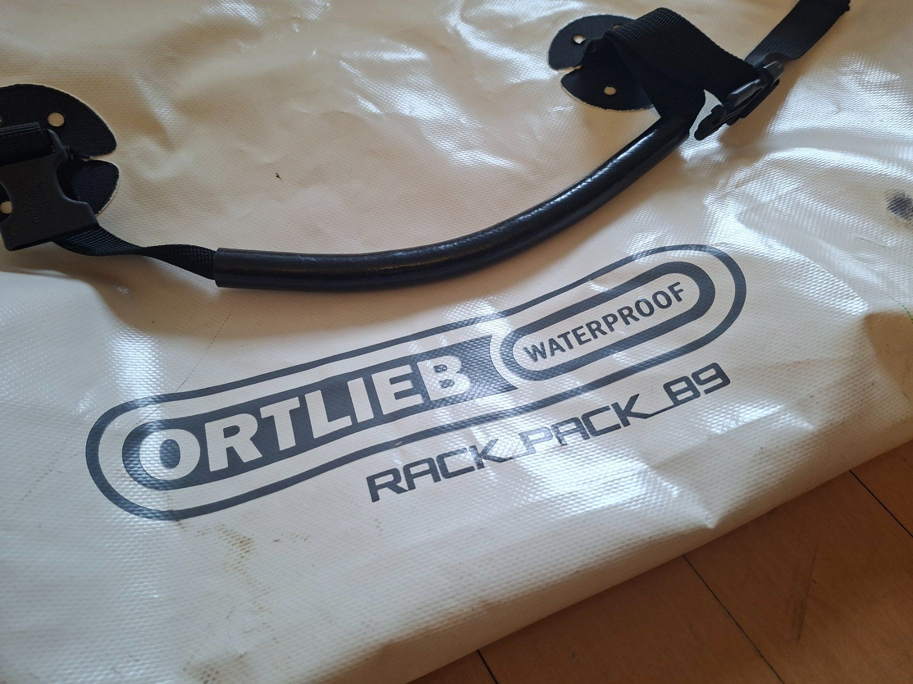 Ortlieb Borse: 1 Stk. Ortlieb Rack Pack 89 Liter, weiss – Usato da luzern venduto da you_wont_regret_it 1