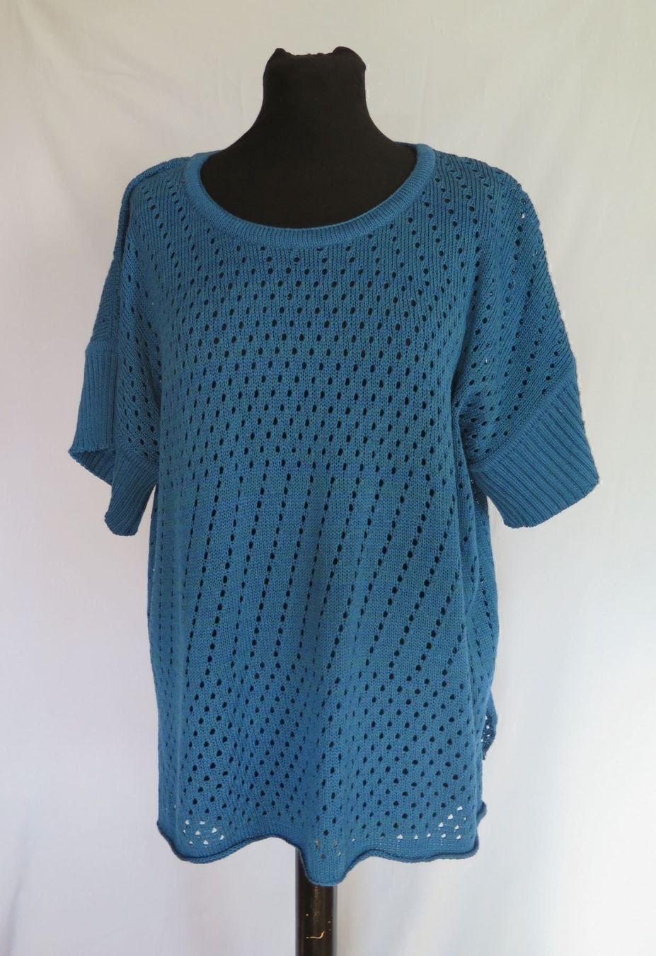 Camicette: Strickshirt Leinen/Merino One Size – Nuovo (secondo la descrizione) da Bronschhofen venduto da top-wein01