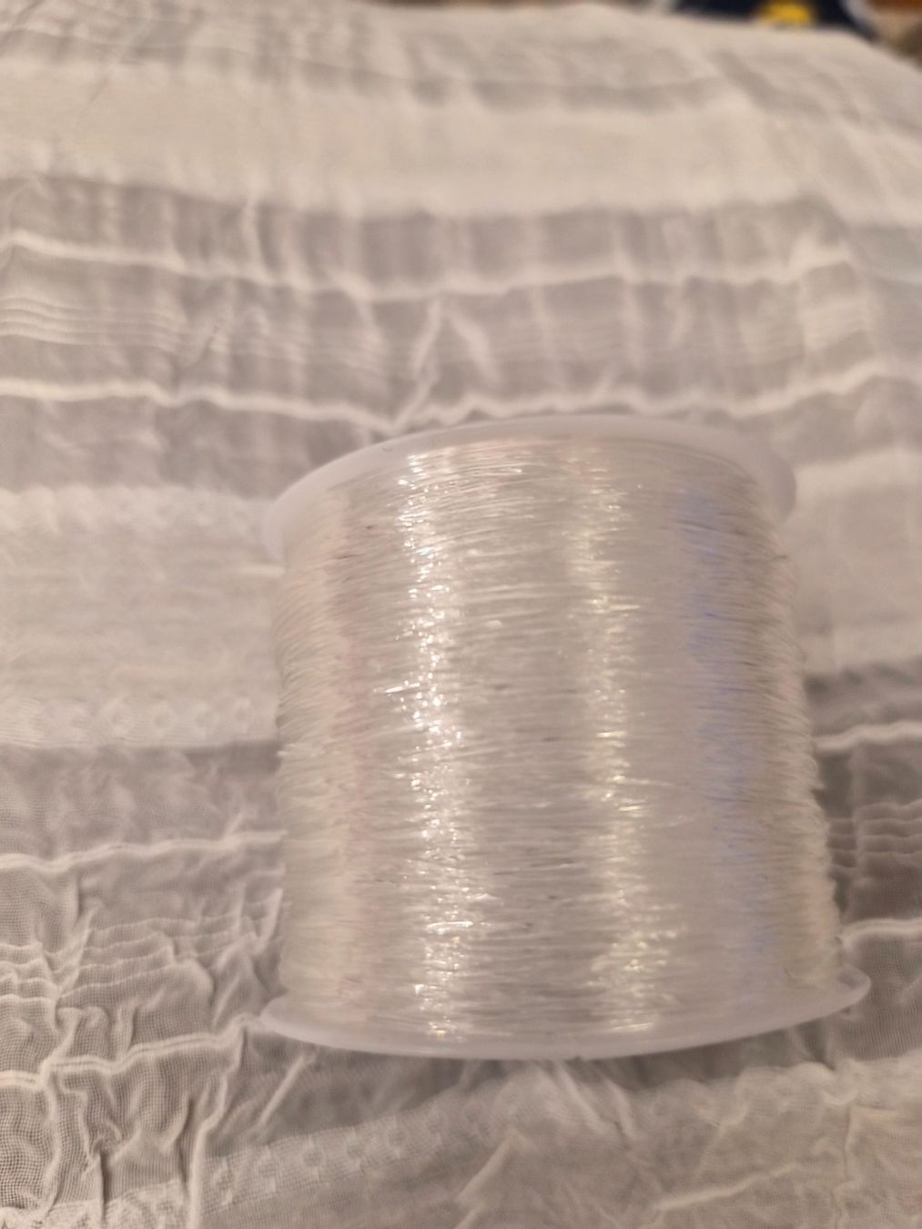 Cordicelle & Fili: Elastisches Schmuckfaden, stark, 0.6mm, DIY, Perlen – Nuovo e nell'imballaggio originale da Dietikon venduto da Eleda 1