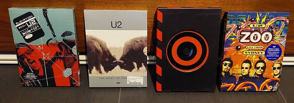 Tutti i DVDs: Lot de 4 DVD de U2 – Usato da Nyon venduto da tekkboy1968