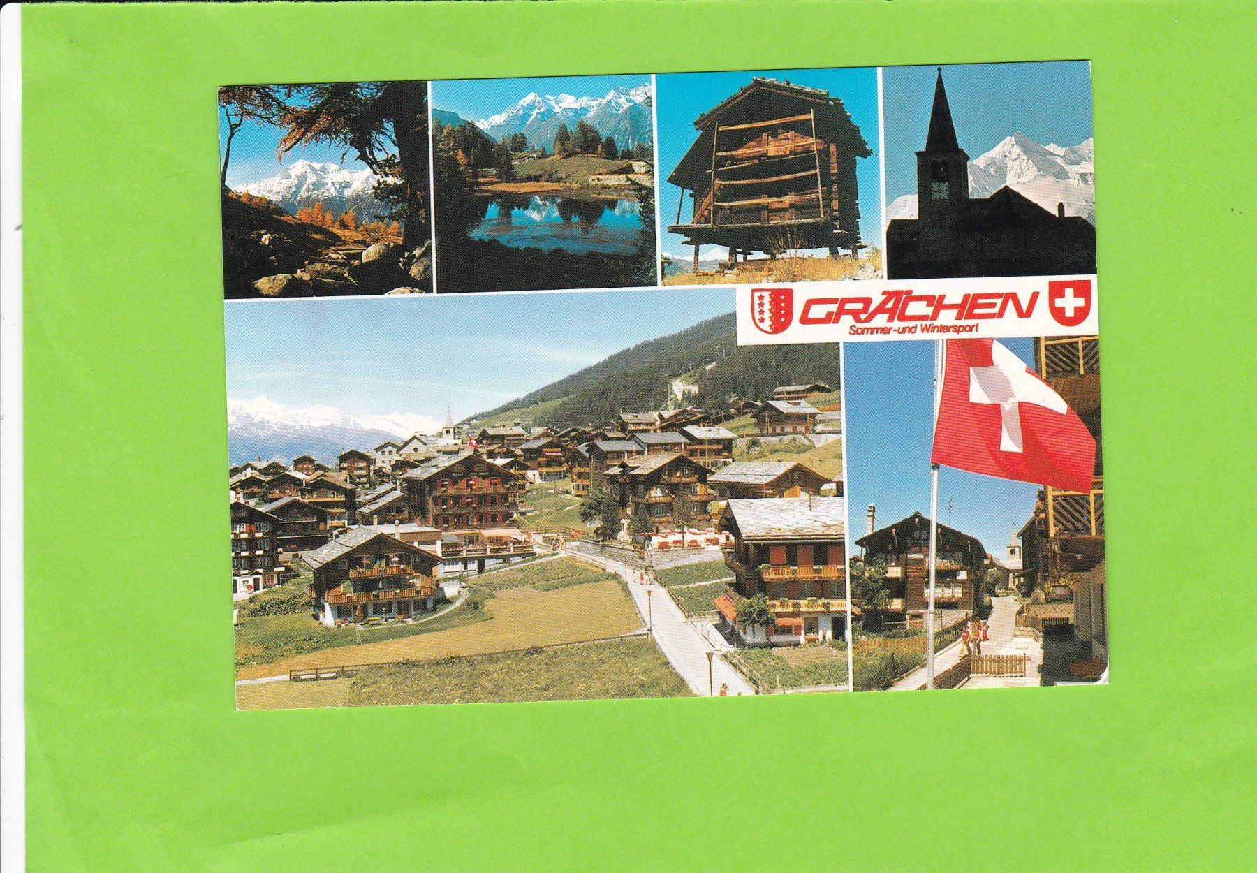 Cartes postales: Grächen – D'occasion à St. Peterzell par neckertal