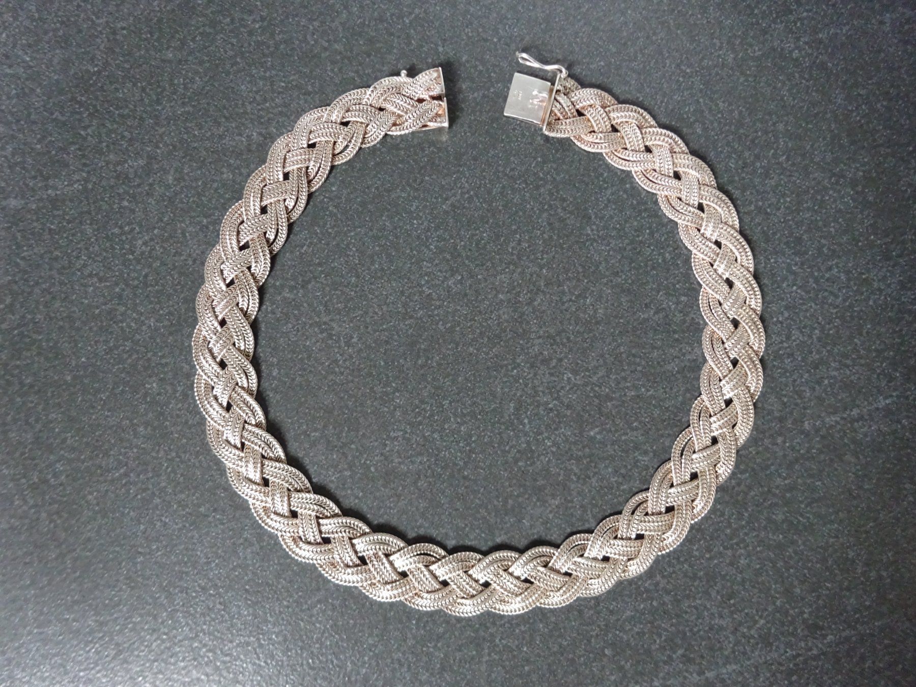 Catenine: Chropfband Halskette / echt Silber – Usato da Oetwil am See venduto da Senegal