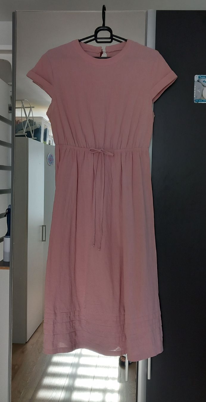 Vestiti: schönes, neuwertiges Leinenkleid, rosa, 40 – Nuovo (secondo la descrizione) da Rorbas venduto da siramad