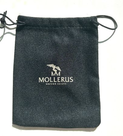 Maison Mollerus Staub- Schmuck- Acc.Beutel  12 x 14 cm - NEU