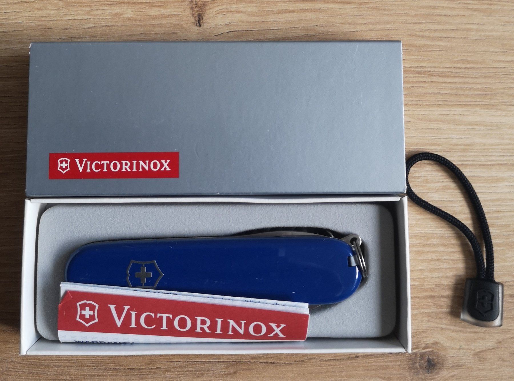 Victorinox Taschenmesser: Victorinox Spartan Blau.Neu. – Neu und originalverpackt aus Thun von Dl3604