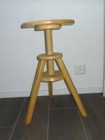 Drehstuhl/Drehhocker/Hocker/Atelierstuhl/Malhocker Holz