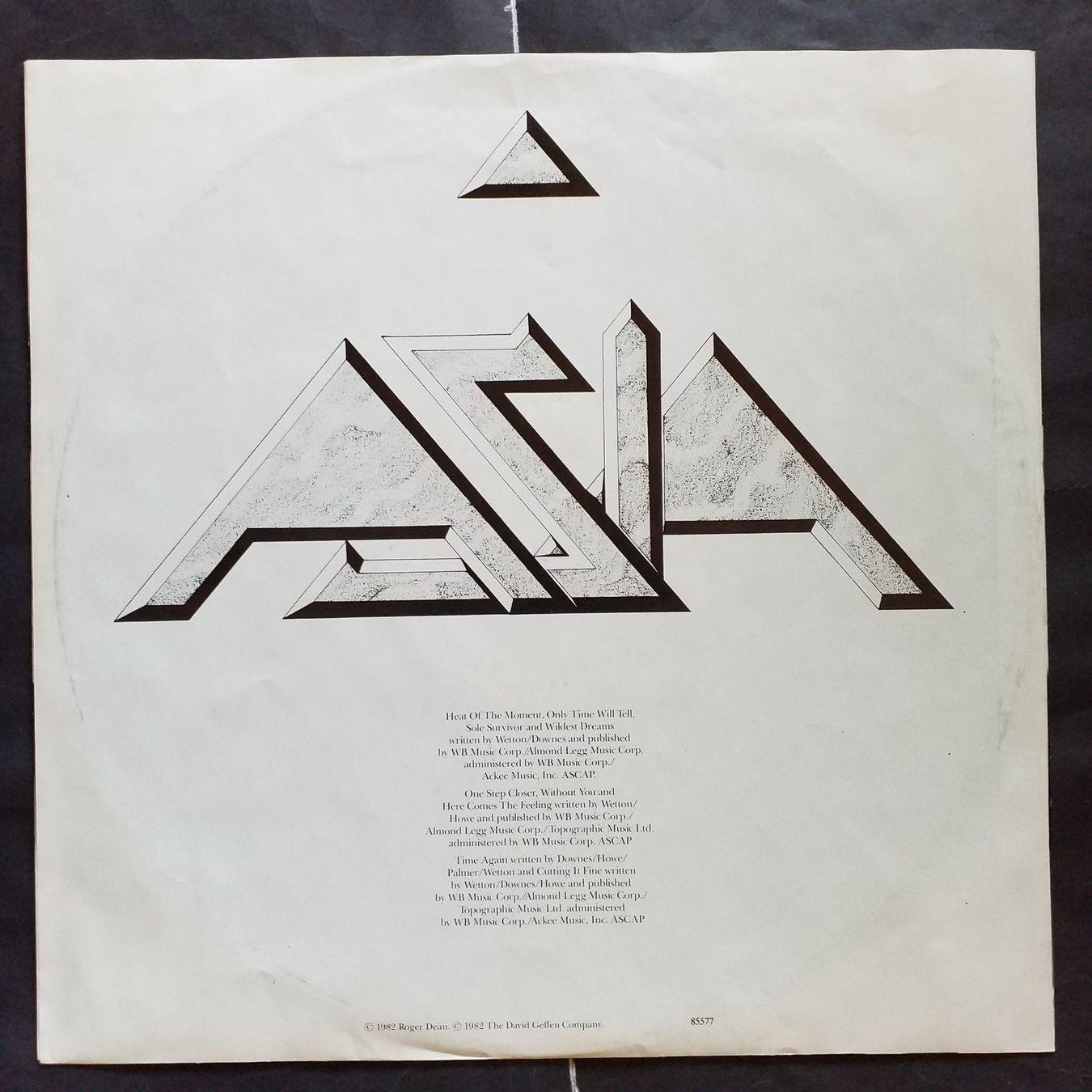 Dischi in vinile: ASIA,  .... 1st press  - NEW - – Nuovo (secondo la descrizione) da Yverdon-les-Bains venduto da Jacotreut 2