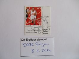 Voll Ort Ersttagsstempel aus 5076 Bözen
