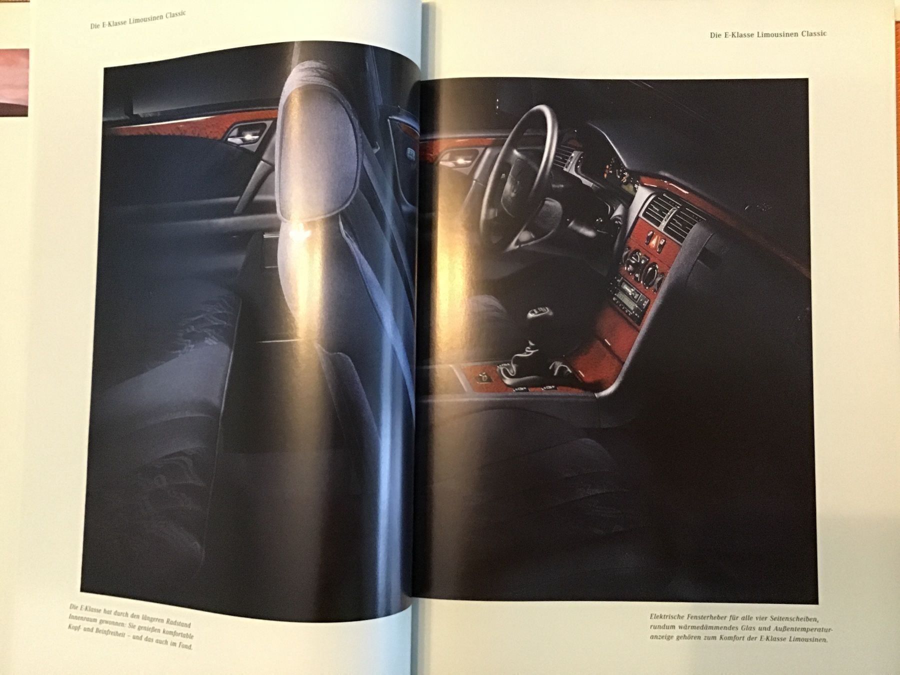 Mercedes-Benz Documenti: Mercedes-Benz E-Klasse W 210 August 1995 – Usato da Scherzingen venduto da Starseller62 3