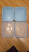 4x Aufbewahrungsbox mit Deckel ca. 24×29,5×9 cm Kunststoff