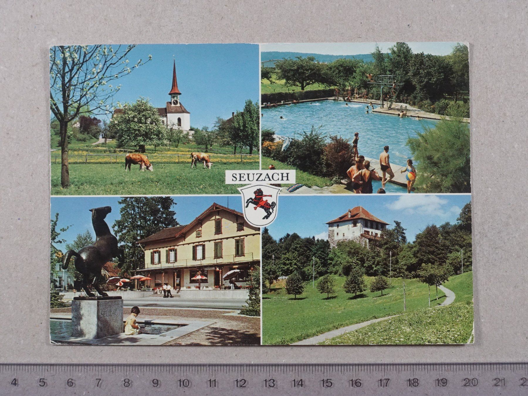 Ansichtskarten: Seuzach, 1977 – Gebraucht aus Lenzburg von fh1