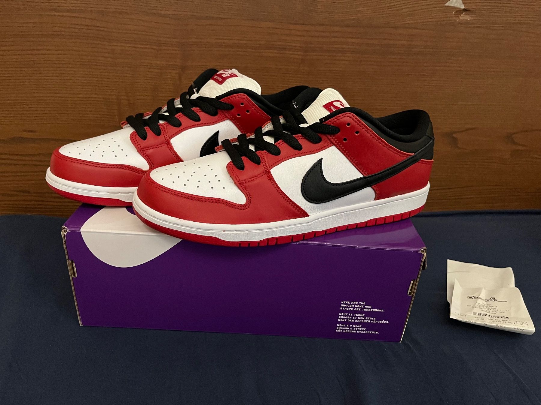 Nike Scarpe da uomo: Nike SB Dunk low J Pack Chicago US 11.5 DS – Nuovo e nell'imballaggio originale da Zürich venduto da p.kanne