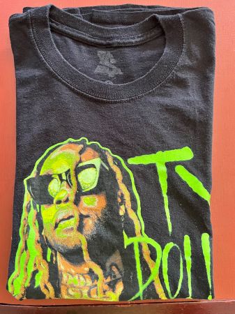 Ty Dolla $ign Official Merch Shirt Schwarz Gr. L Hip Hop