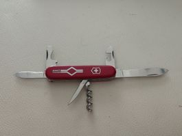 Taschenmesser Victorinox Spartan Bennett Sauser rot gebrauc