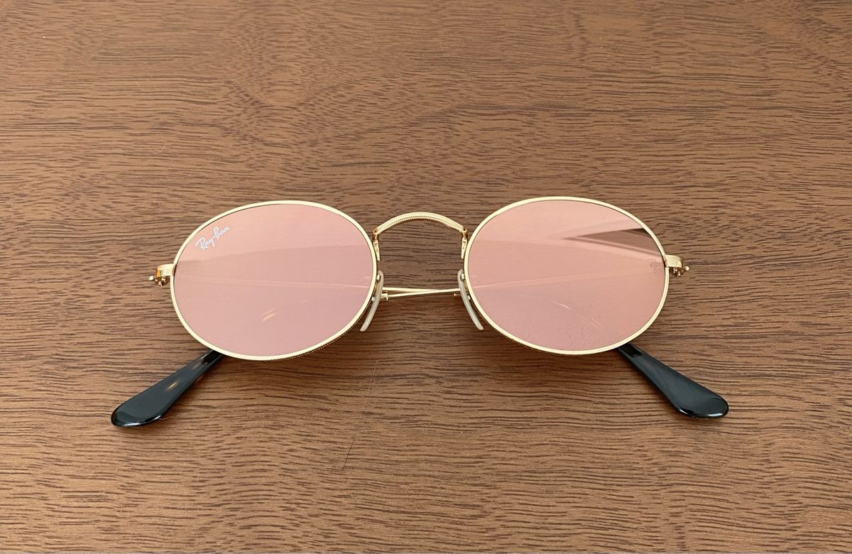 Ray-Ban Occhiali & Lenti: Ray-Ban lunettes de soleil dorées – Nuovo (secondo la descrizione) da Bussigny venduto da cac_q2c6