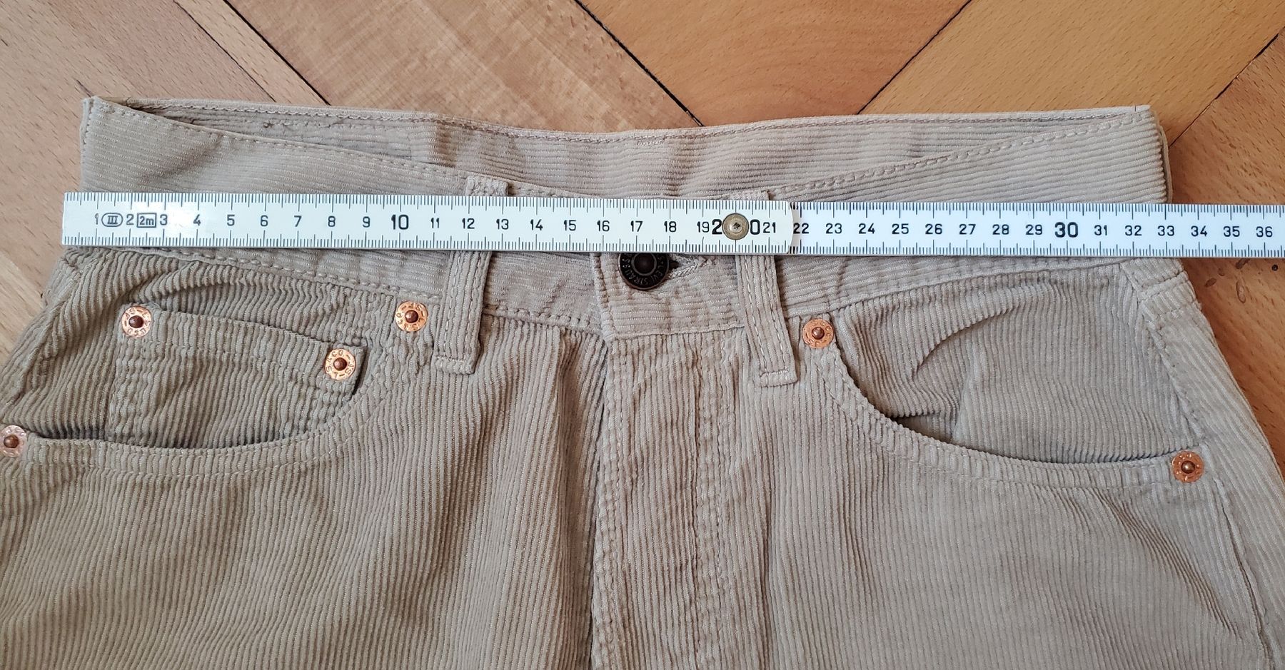 Levi's Pantaloni: levis Cordhose 551 W27(eher W25) L30 – Usato da Biel/Bienne venduto da SandraBar 3
