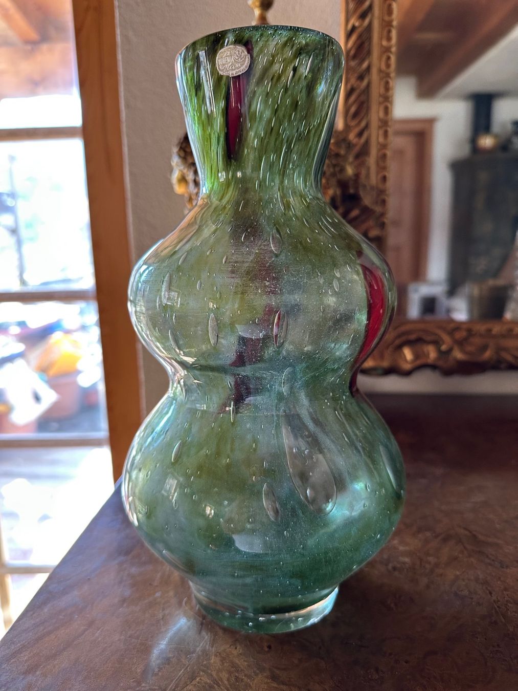 Bicchieri: Sklo Glas Vase...Frantisek Koudelka – Usato da Saas im Prättigau venduto da Greenside