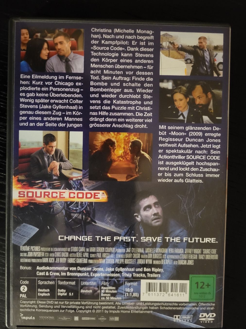 Tutti i DVDs: Source Code Jake Gyllenhaal guter Zustand – Usato da Lausen venduto da EisAmStiel 1