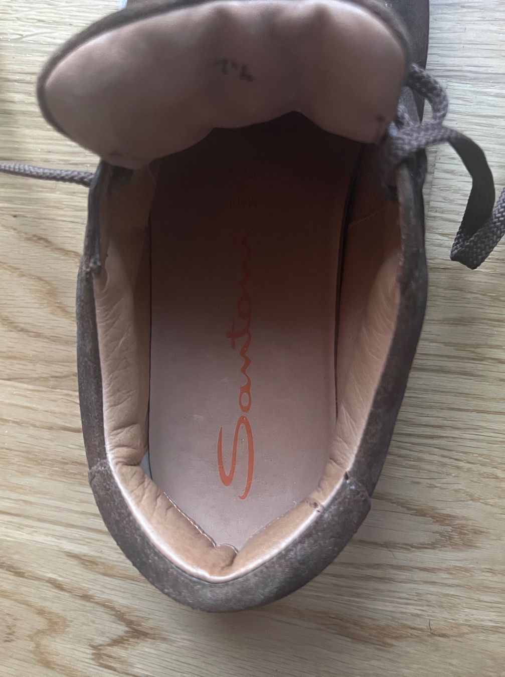 Santoni Scarpe da uomo: Edler Santoni Sneaker mit Staubbeutel, Grösse 41,5 – Nuovo (secondo la descrizione) da Kilchberg ZH venduto da jul_d2j2 5