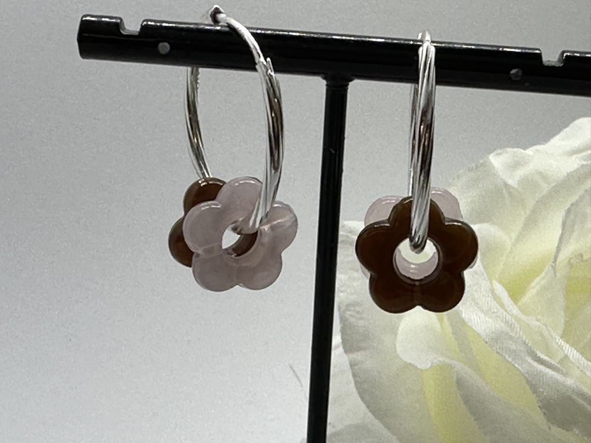 Orecchini pendenti & Orecchini a lobo: Creolen mit je 2 Anhängern – Nuovo e nell'imballaggio originale da Niederglatt ZH venduto da Silberschmuck-design