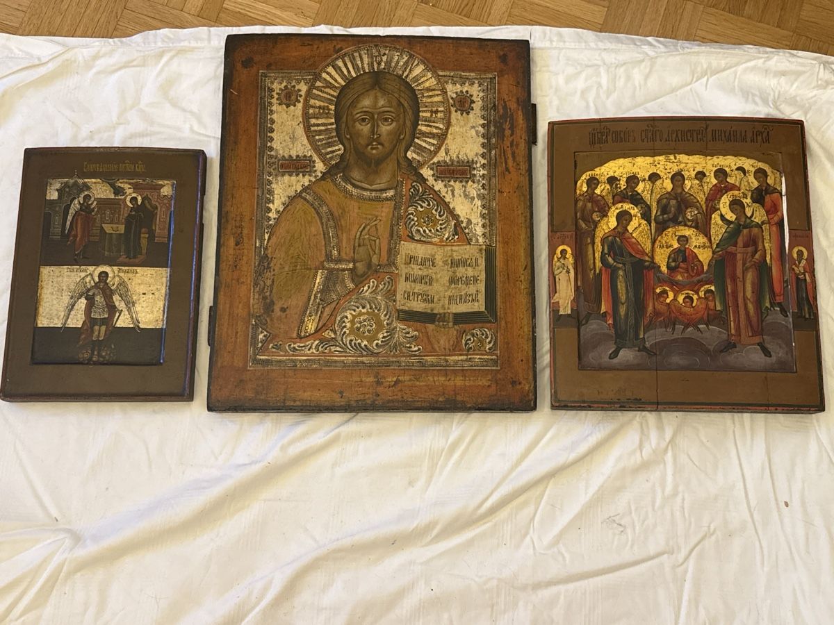 Dipinti: Russische Antike Ikonen Lot 3 – Usato da Luzern venduto da TENDIMO