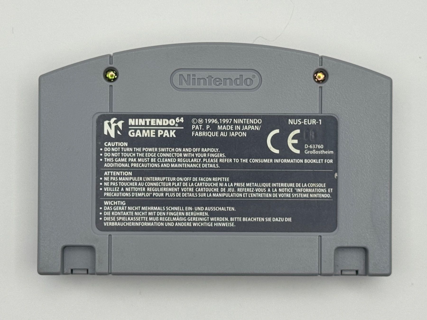 Nintendo Jeux: Nintendo 64 Super Mario 64 – D'occasion à Bettlach par awi_7jcb 1