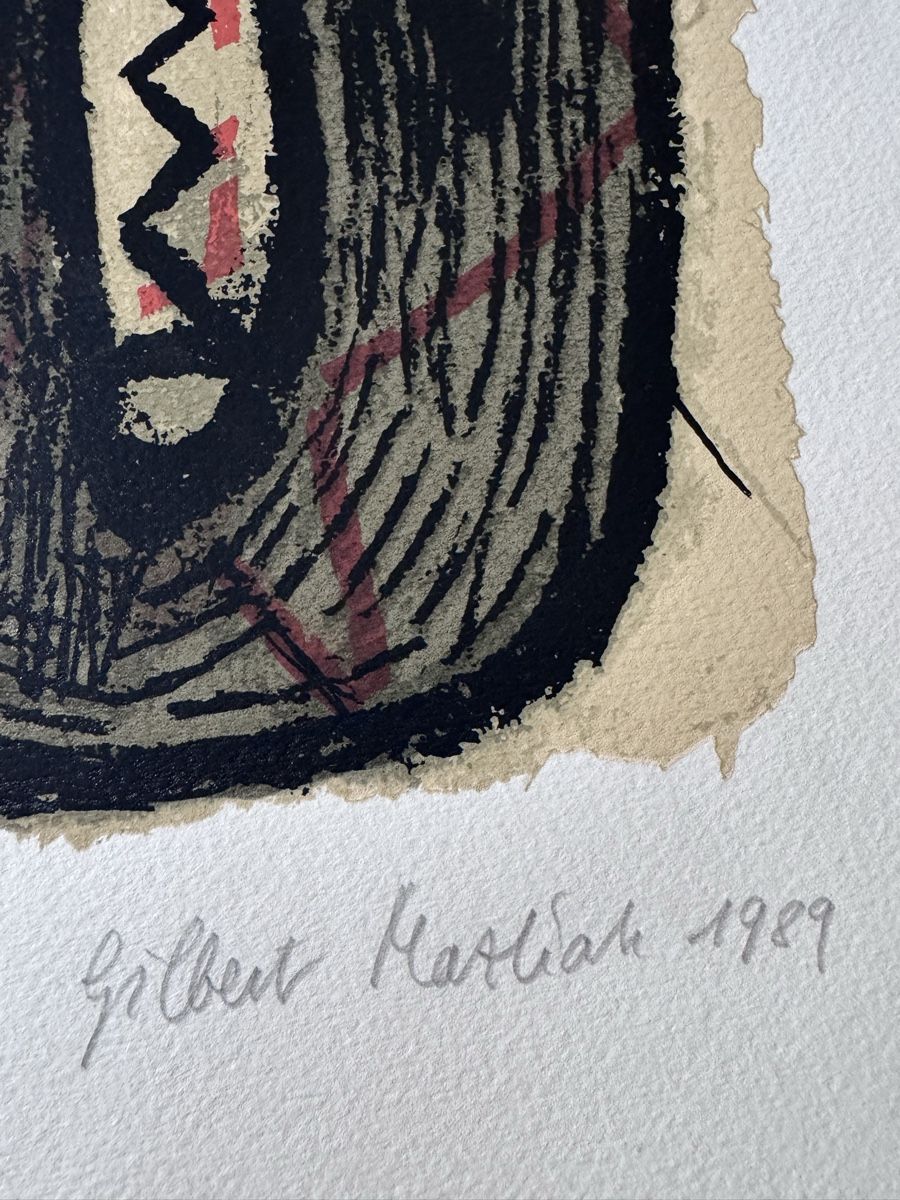 Dipinti: Gilbert Marhian 1989 N° 42/100 – Usato da Vésenaz venduto da Angela.C3 2