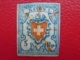 Rayon I (hellblau): 17II: T.37 A3-O, Kat: 1'300.- mit Befund