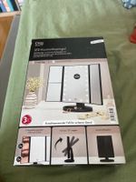 LED-Kosmetikspiegel Cien faltbar mit Dimmer neu