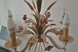 Metall - Blumenlampe