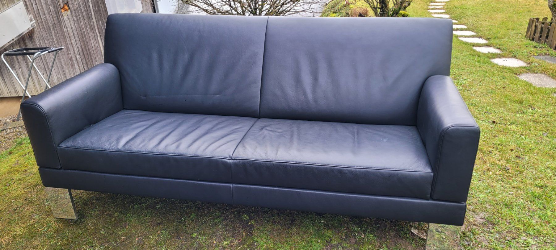 Jori Divani: Jori 2 Sitzer Sofa Leder – Nuovo (secondo la descrizione) da Niederlenz venduto da DaveDasWahnsinn 1